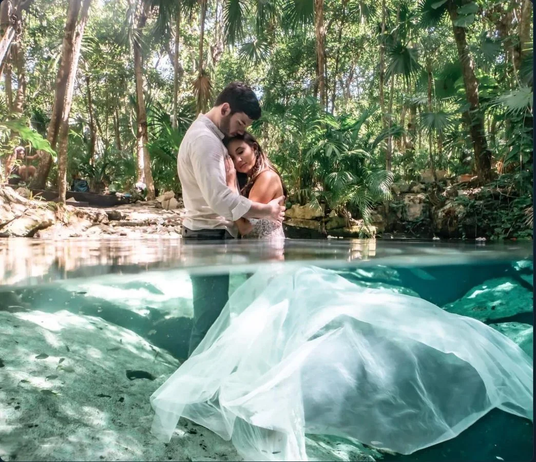 Couple in a guided practice